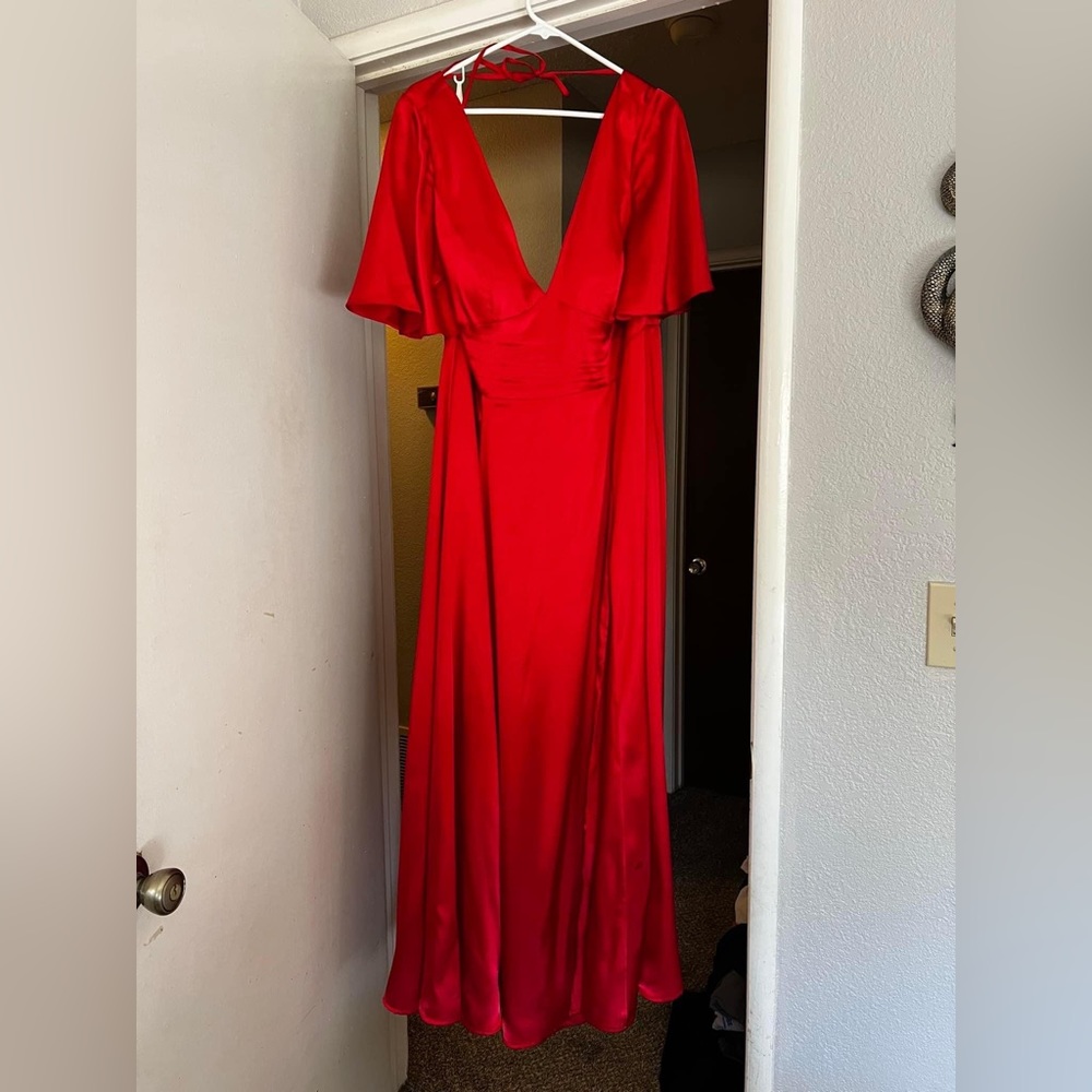 Beautiful red dress